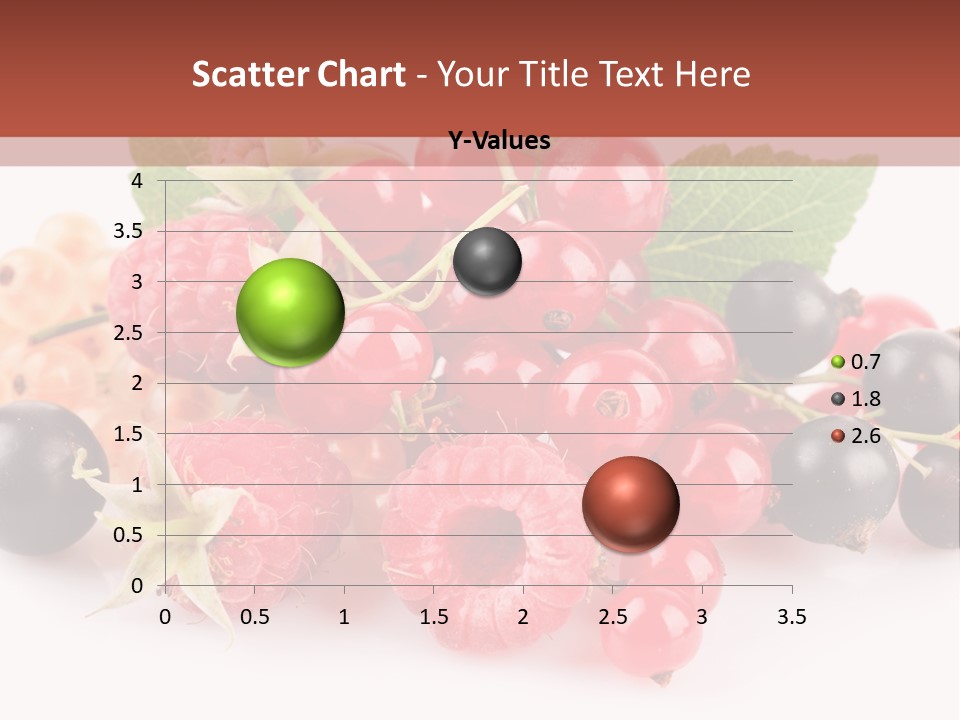 Isolated Background Red PowerPoint Template