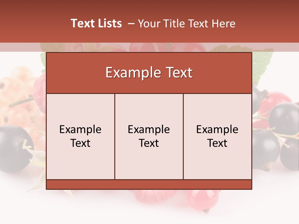 Isolated Background Red PowerPoint Template