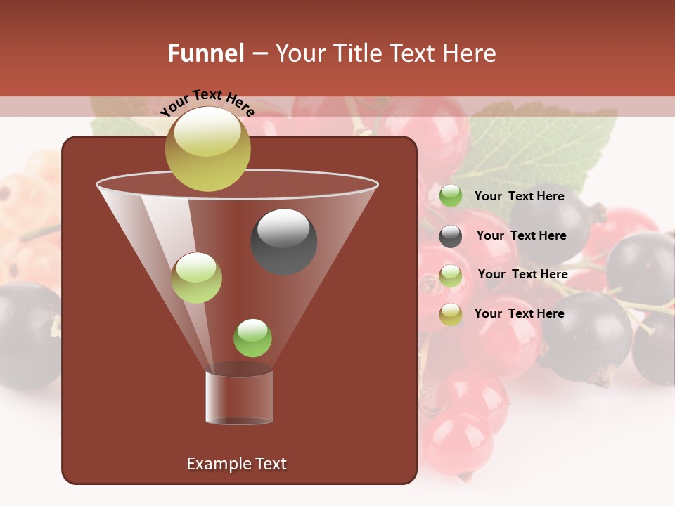 Isolated Background Red PowerPoint Template