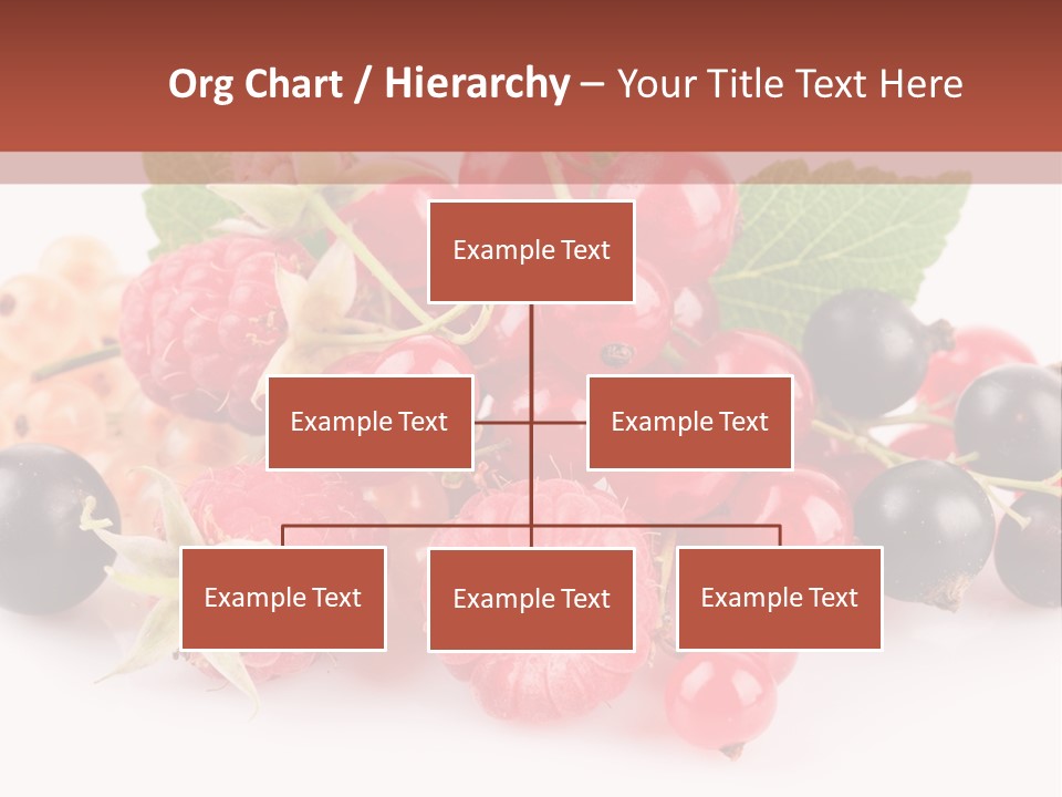 Isolated Background Red PowerPoint Template