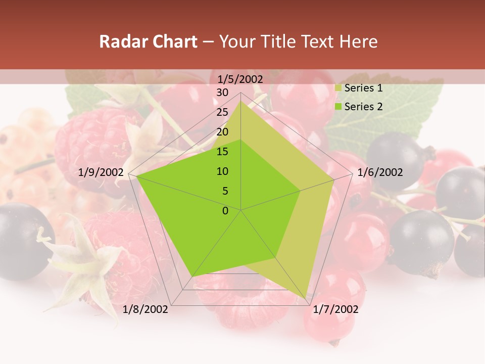 Isolated Background Red PowerPoint Template