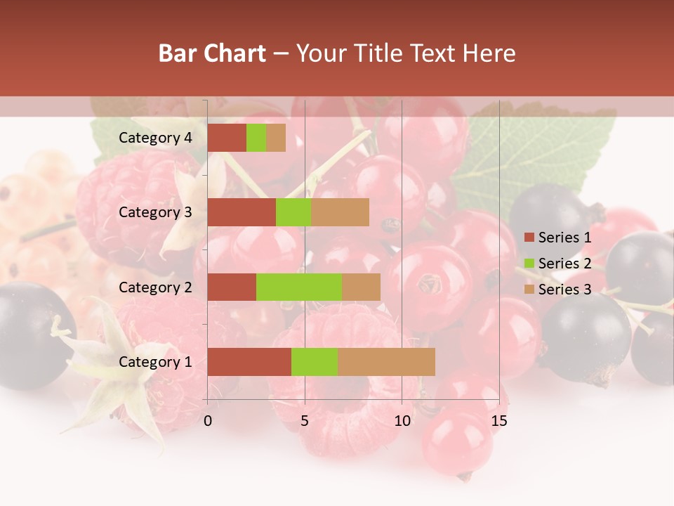 Isolated Background Red PowerPoint Template