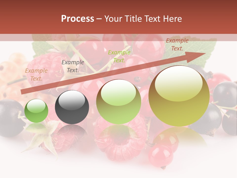 Isolated Background Red PowerPoint Template