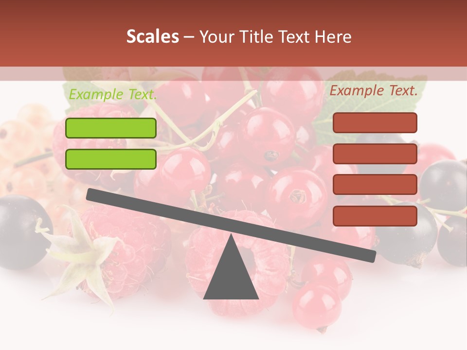 Isolated Background Red PowerPoint Template