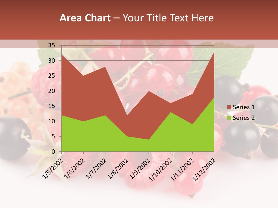 Isolated Background Red PowerPoint Template