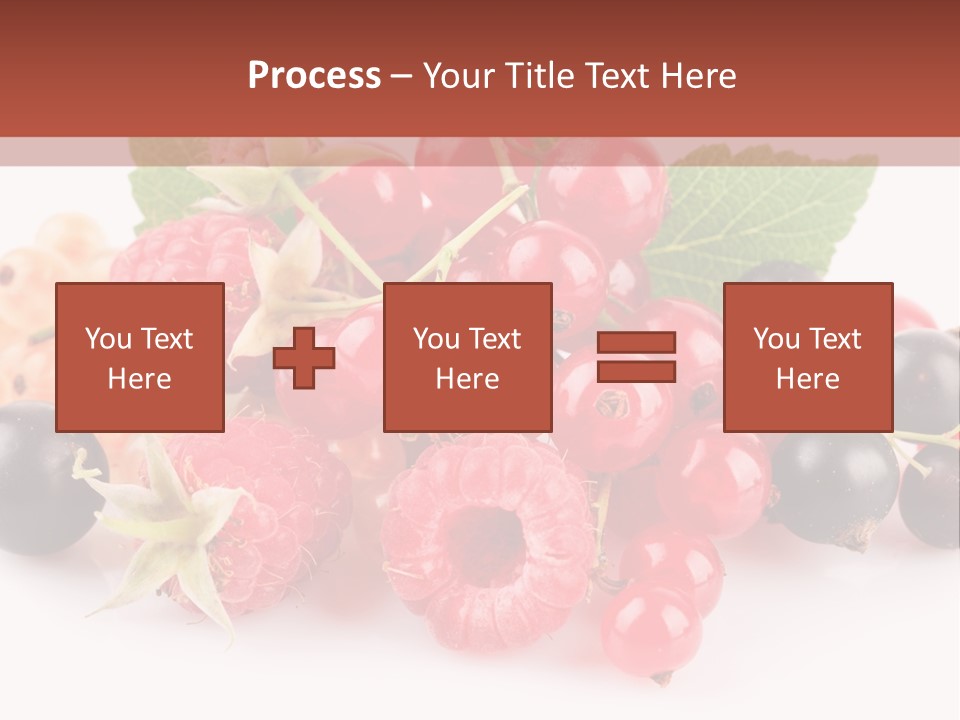 Isolated Background Red PowerPoint Template