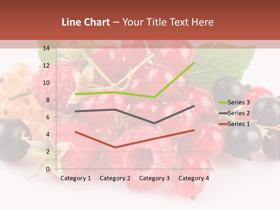 Isolated Background Red PowerPoint Template