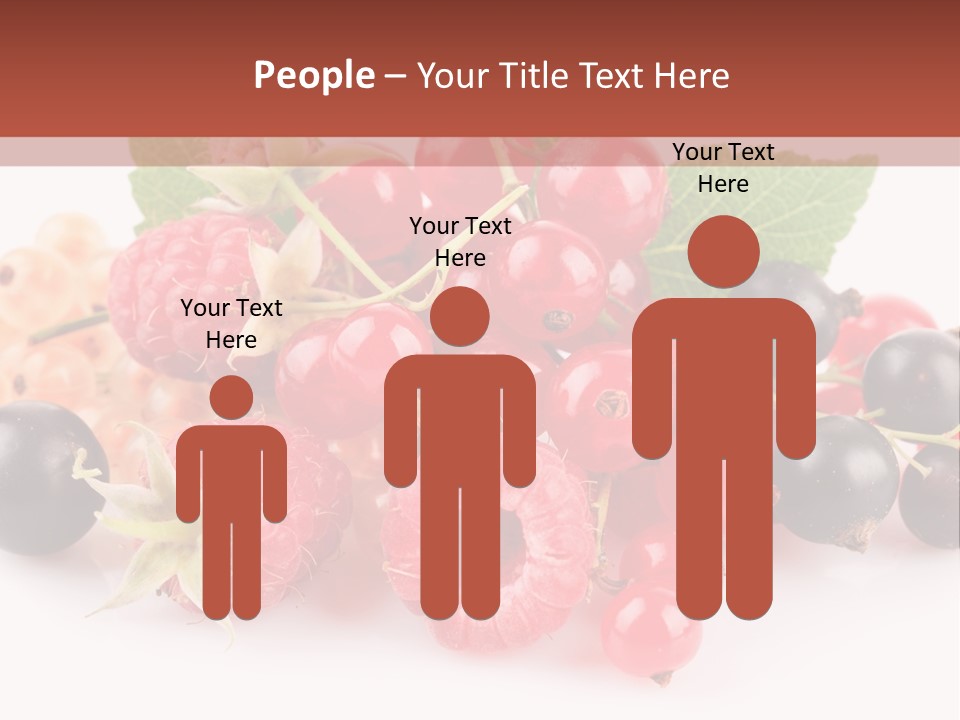 Isolated Background Red PowerPoint Template