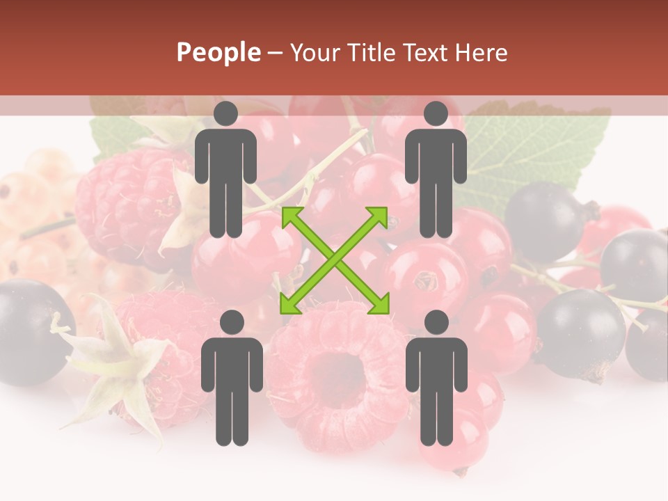 Isolated Background Red PowerPoint Template