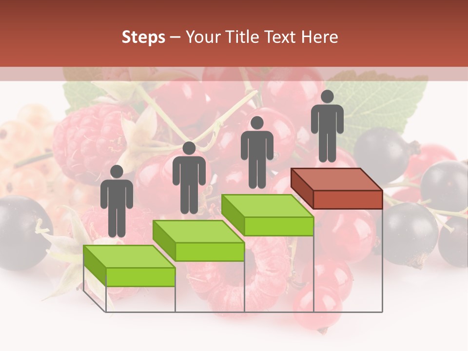 Isolated Background Red PowerPoint Template