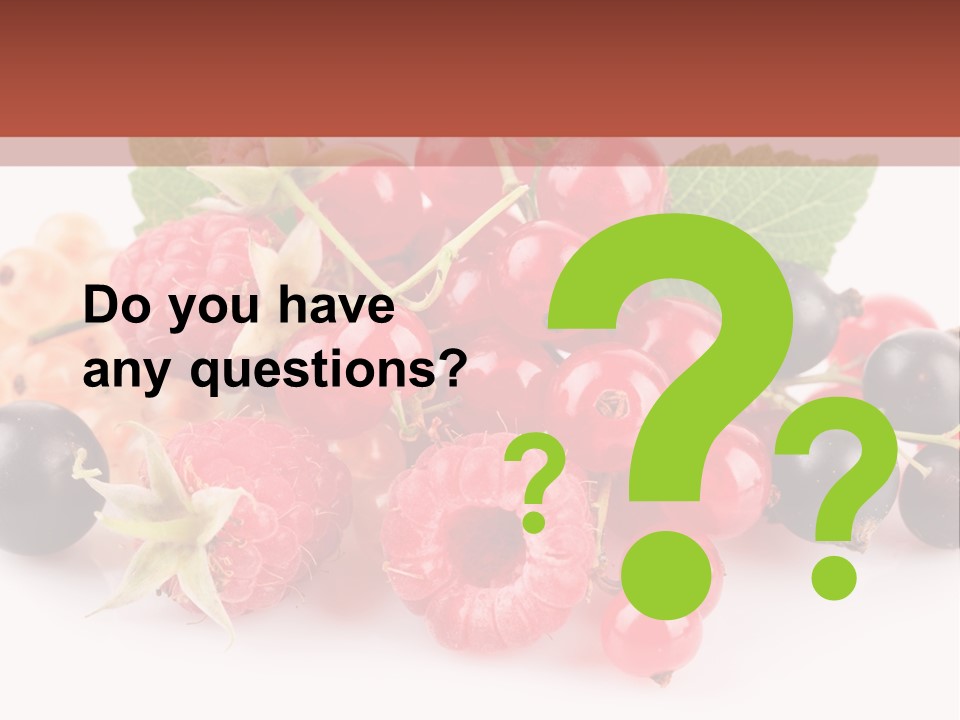 Isolated Background Red PowerPoint Template