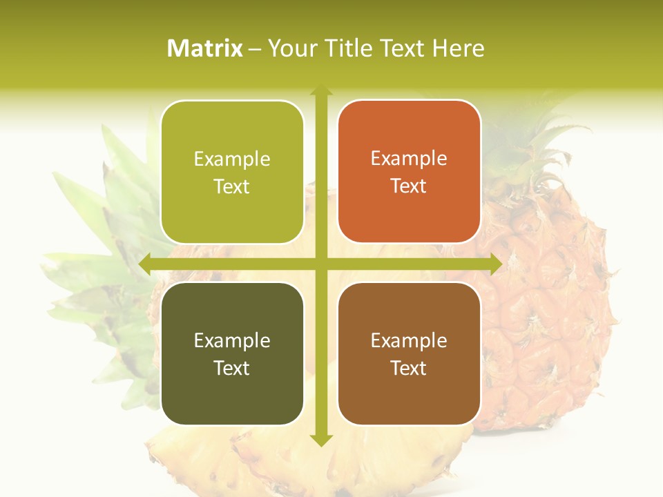 Closeup Fresh Single PowerPoint Template