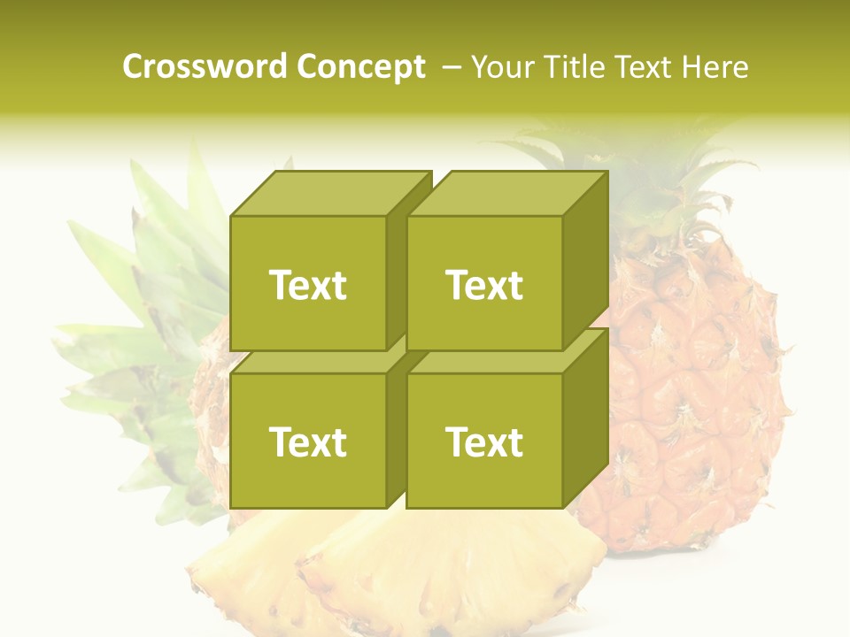 Closeup Fresh Single PowerPoint Template