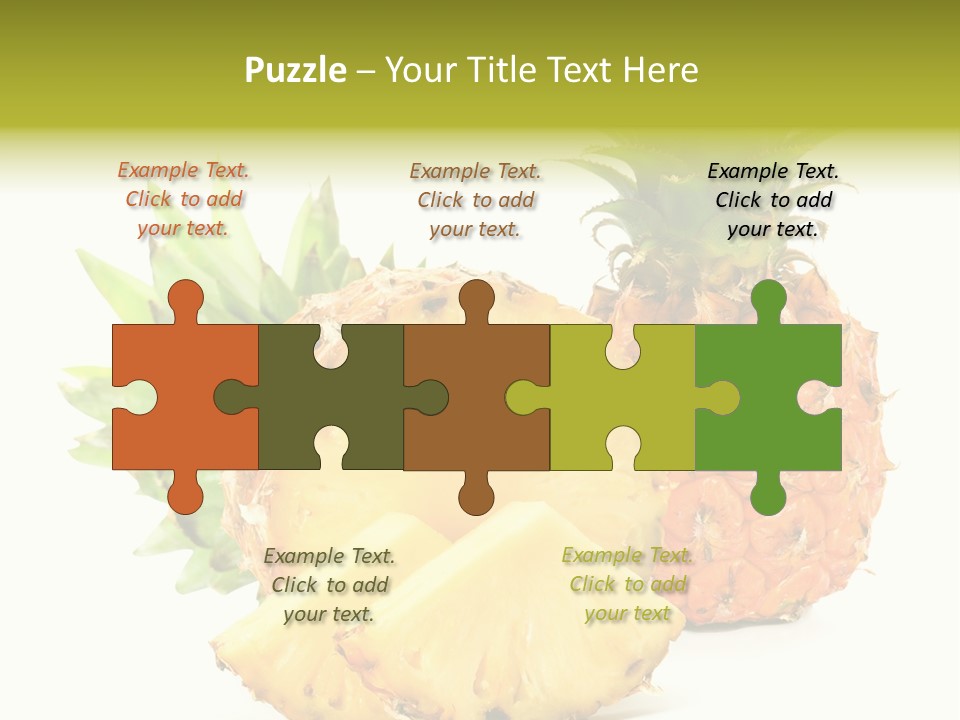 Closeup Fresh Single PowerPoint Template