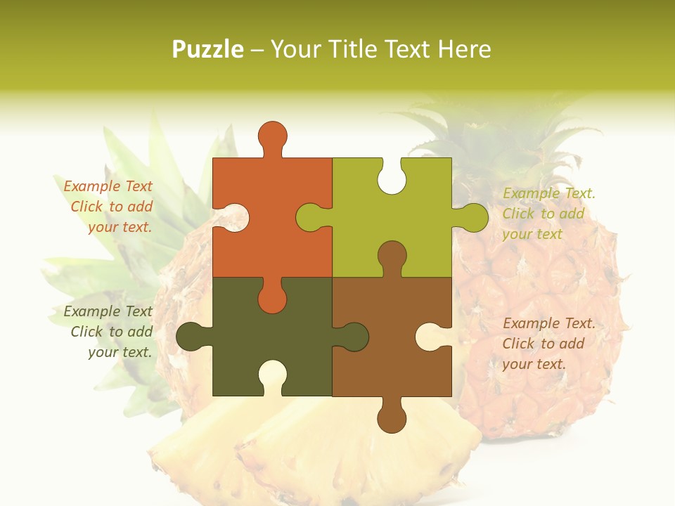 Closeup Fresh Single PowerPoint Template