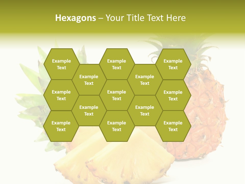 Closeup Fresh Single PowerPoint Template