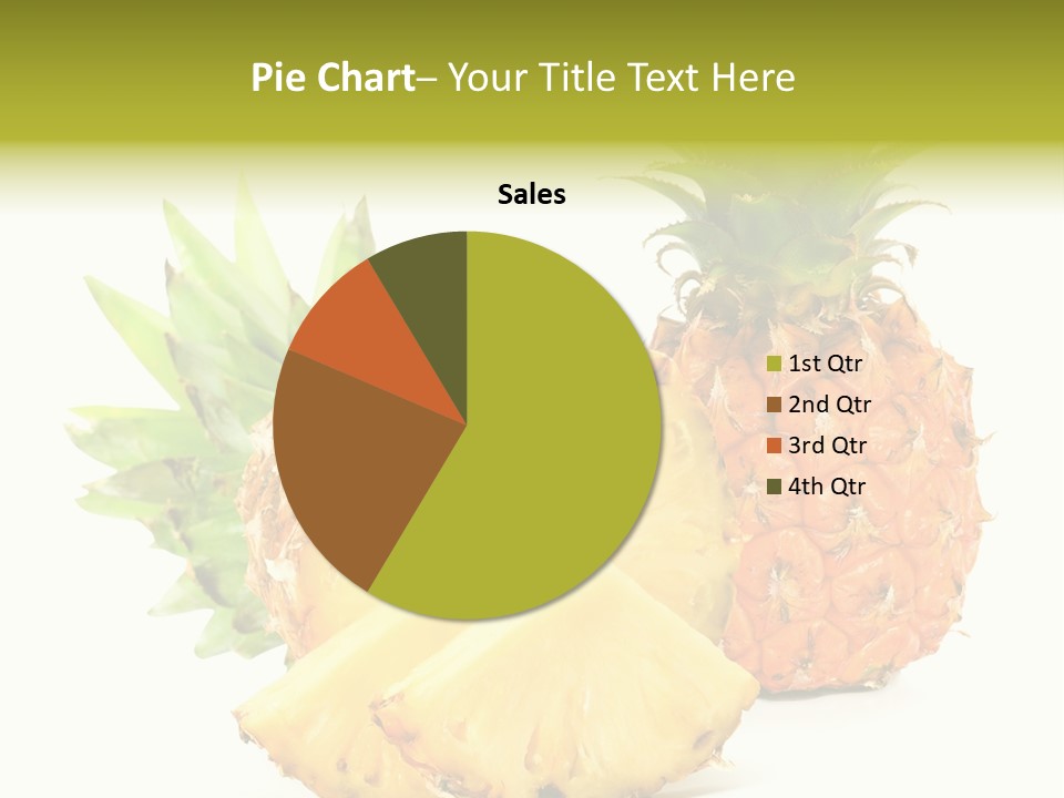 Closeup Fresh Single PowerPoint Template