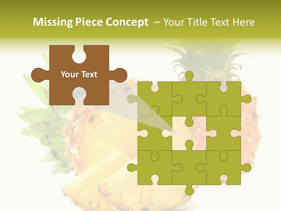 Closeup Fresh Single PowerPoint Template