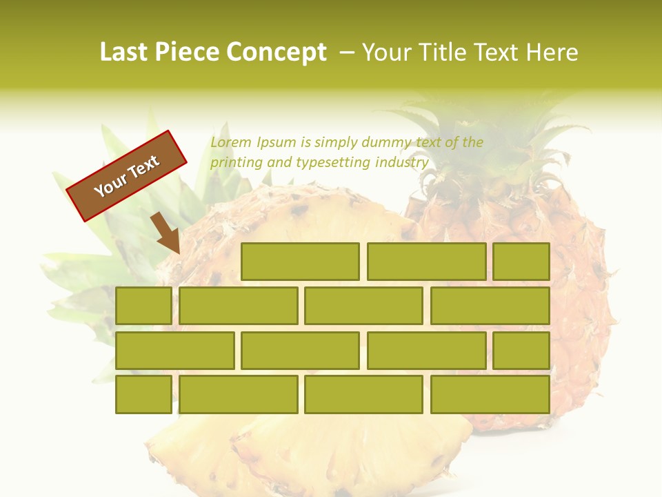 Closeup Fresh Single PowerPoint Template