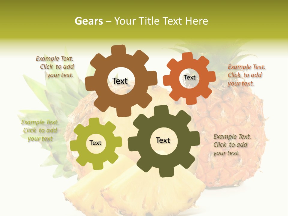 Closeup Fresh Single PowerPoint Template