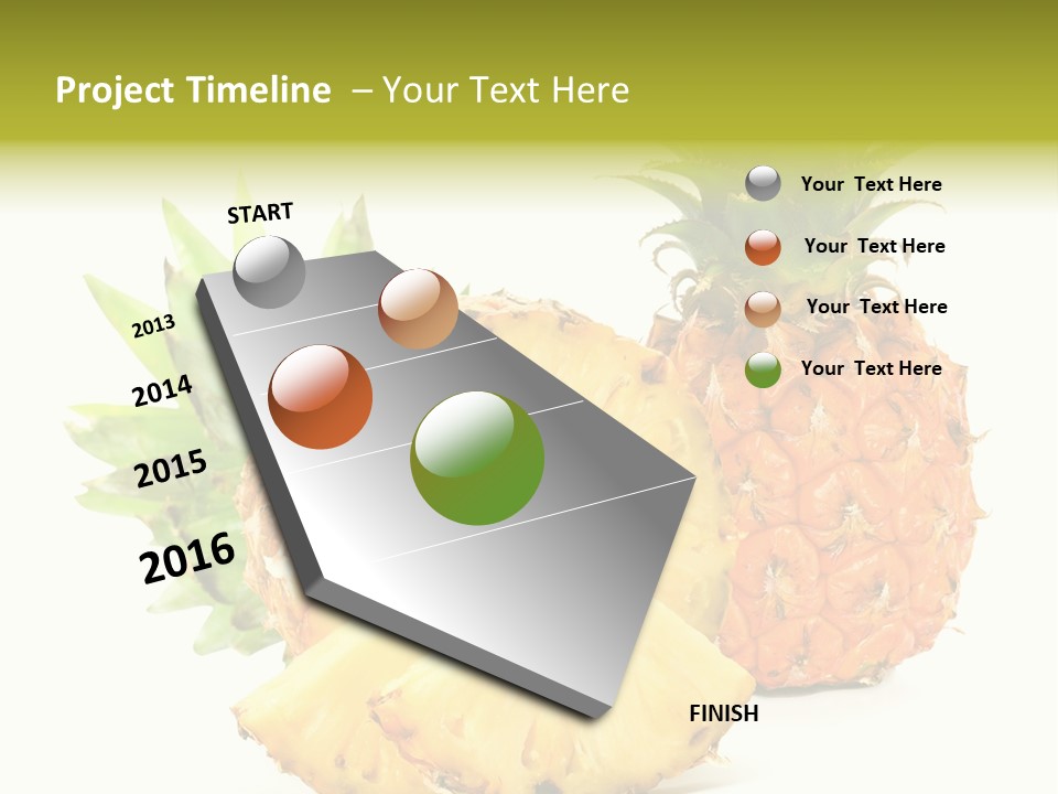 Closeup Fresh Single PowerPoint Template