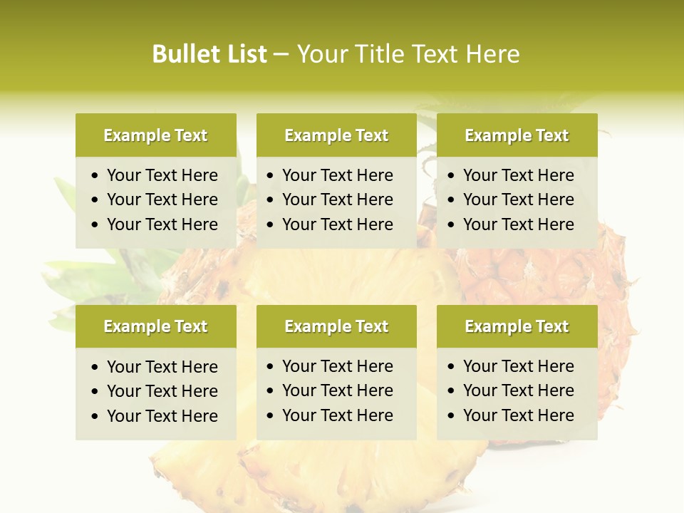 Closeup Fresh Single PowerPoint Template