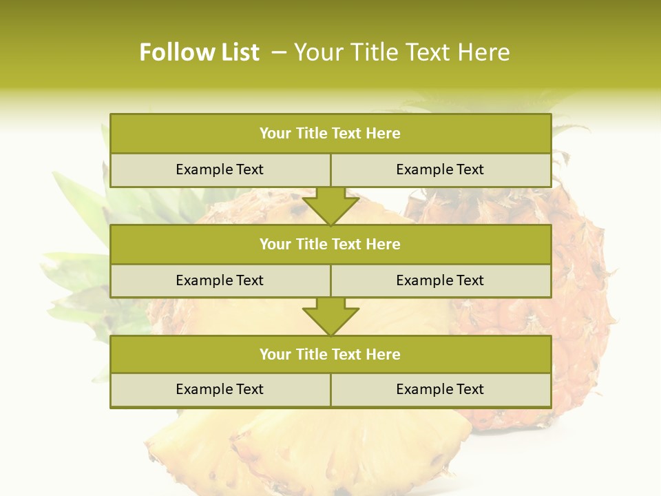 Closeup Fresh Single PowerPoint Template