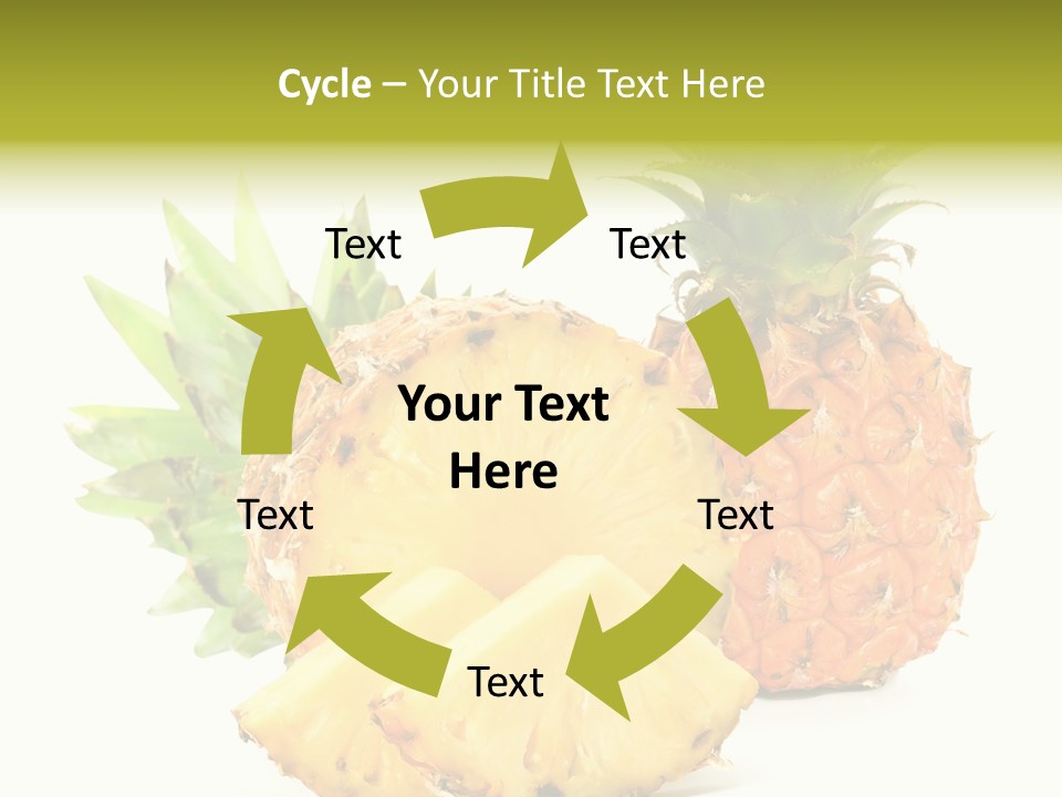 Closeup Fresh Single PowerPoint Template