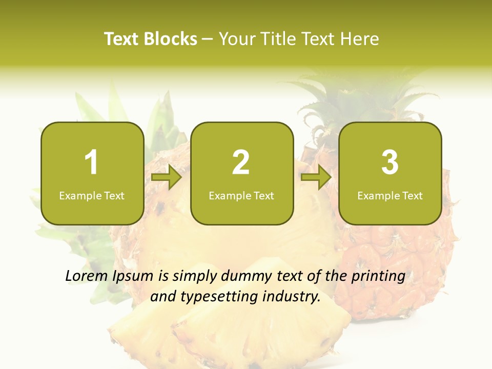 Closeup Fresh Single PowerPoint Template