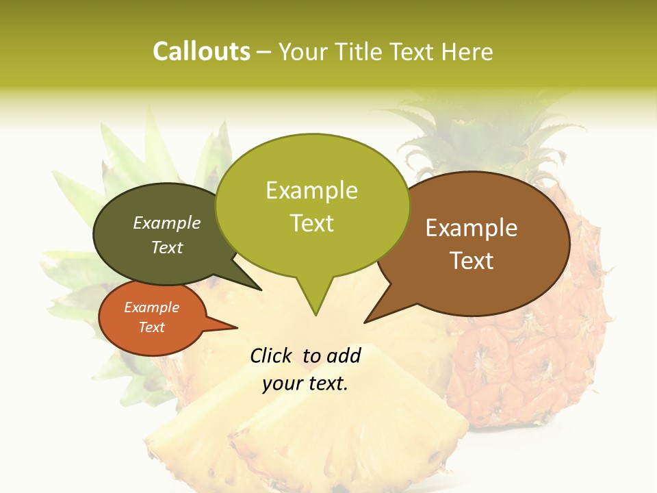 Closeup Fresh Single PowerPoint Template