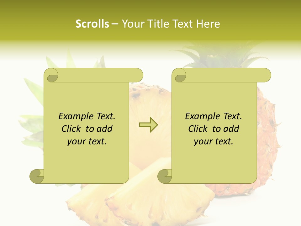 Closeup Fresh Single PowerPoint Template