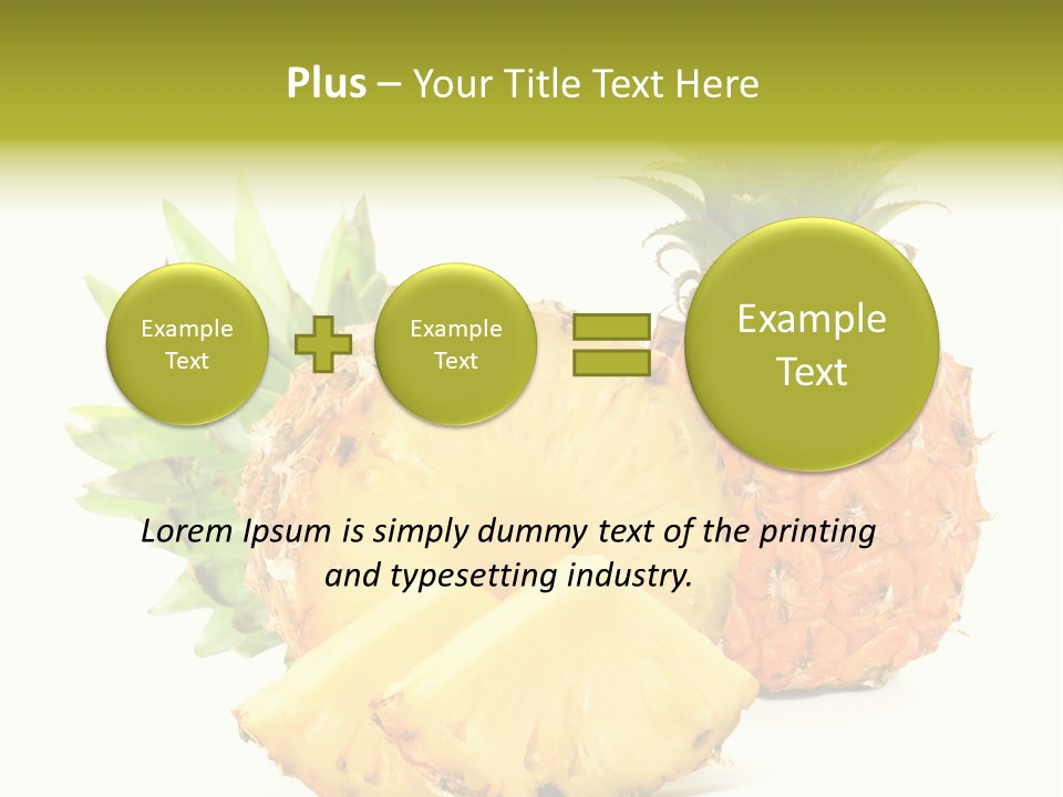 Closeup Fresh Single PowerPoint Template