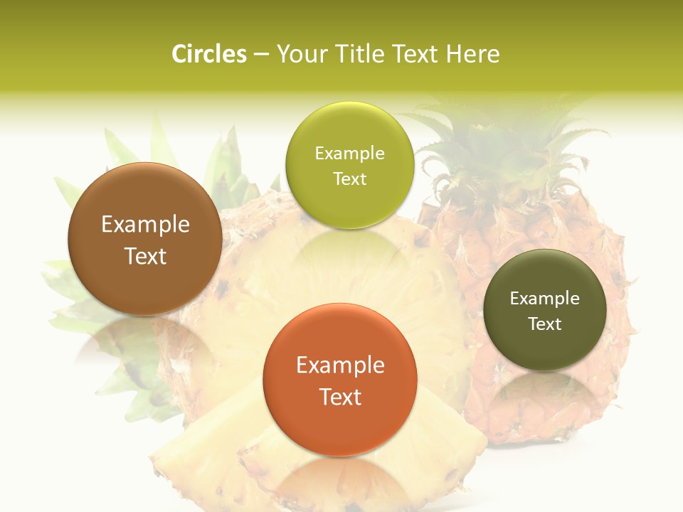 Closeup Fresh Single PowerPoint Template