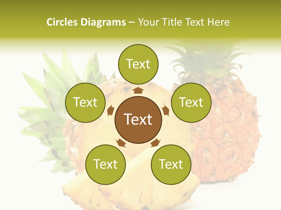 Closeup Fresh Single PowerPoint Template