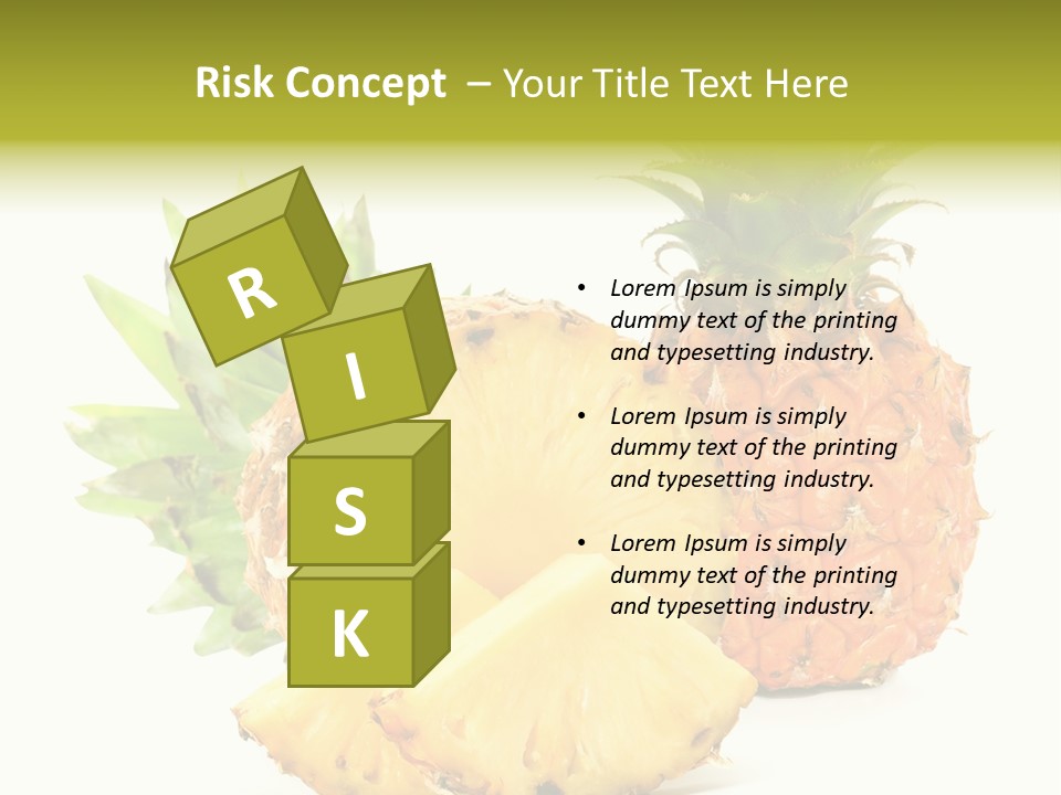 Closeup Fresh Single PowerPoint Template