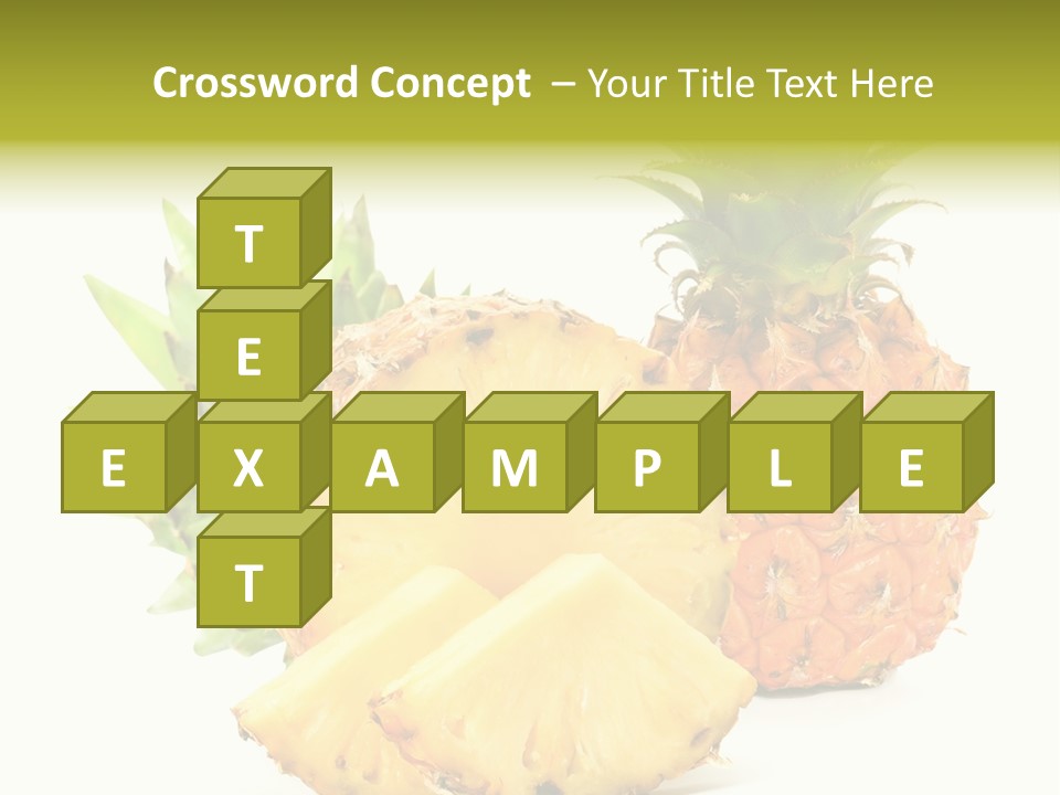 Closeup Fresh Single PowerPoint Template