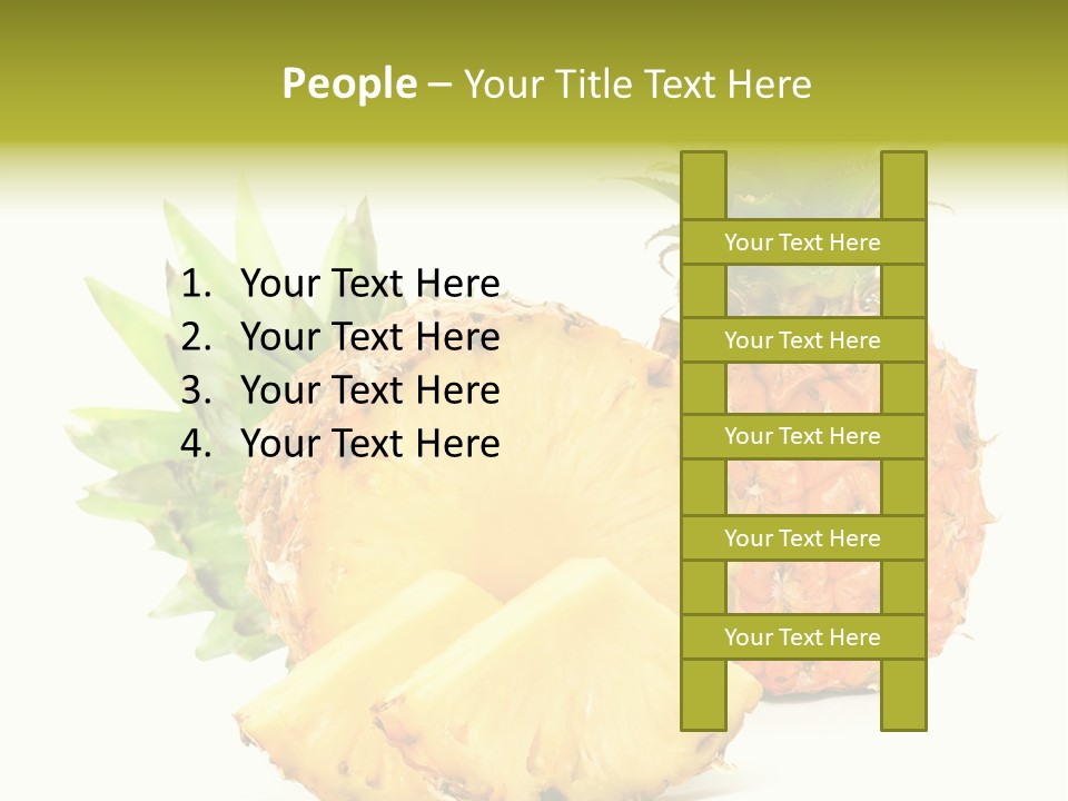 Closeup Fresh Single PowerPoint Template