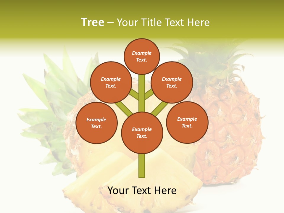 Closeup Fresh Single PowerPoint Template