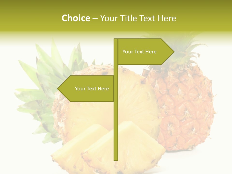 Closeup Fresh Single PowerPoint Template