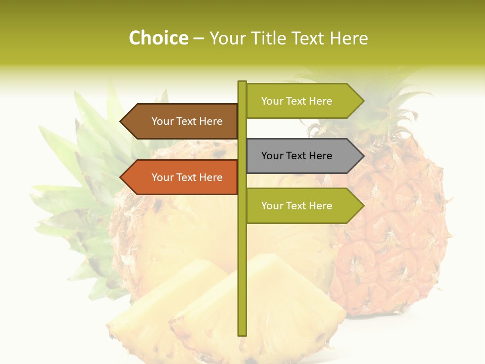 Closeup Fresh Single PowerPoint Template