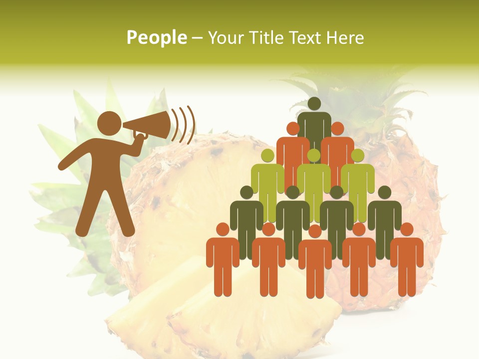 Closeup Fresh Single PowerPoint Template