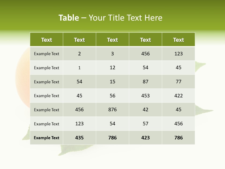 Ecosse - Sky PowerPoint Template
