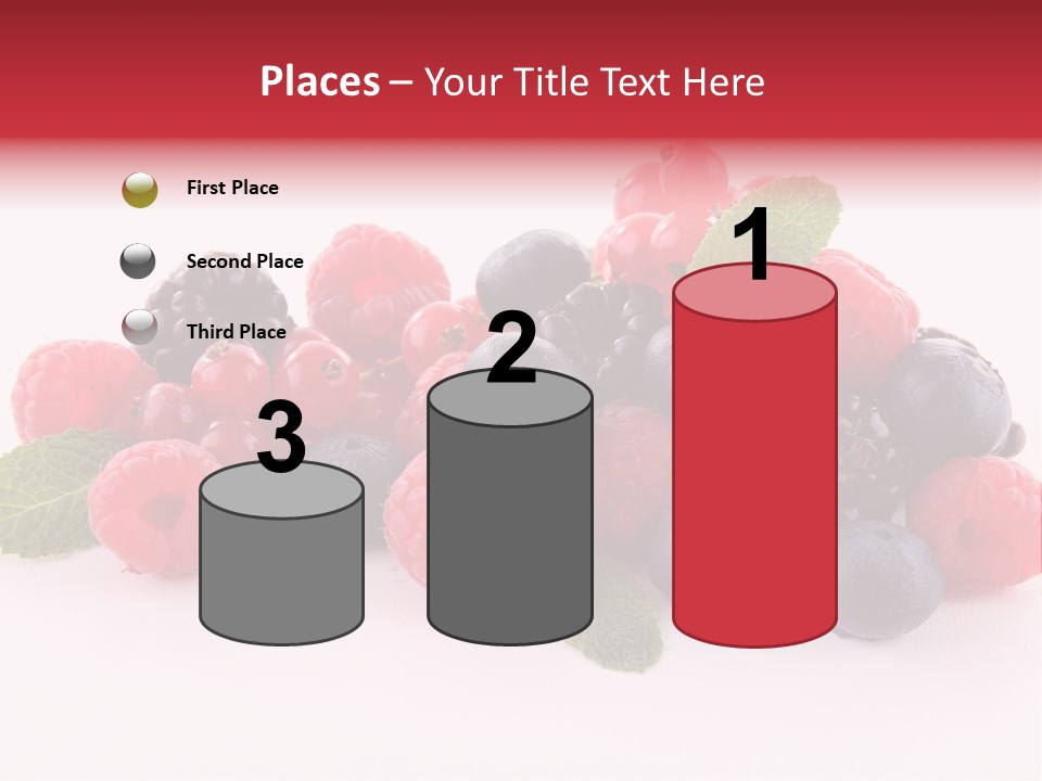 Food Ripe Fruits PowerPoint Template