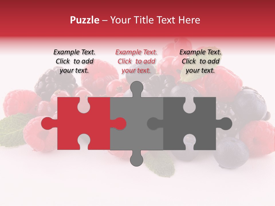 Food Ripe Fruits PowerPoint Template