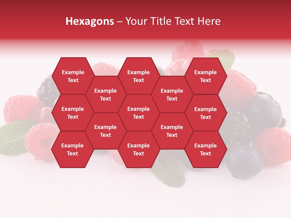 Food Ripe Fruits PowerPoint Template