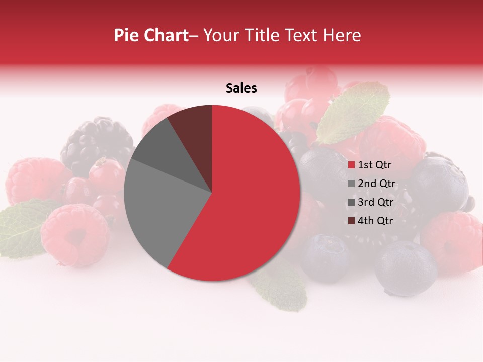 Food Ripe Fruits PowerPoint Template