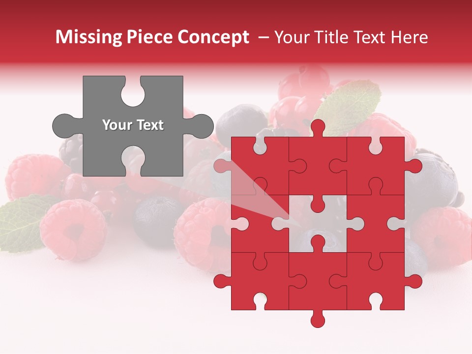 Food Ripe Fruits PowerPoint Template