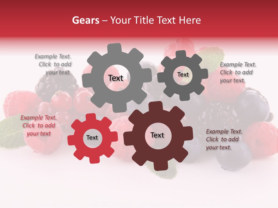 Food Ripe Fruits PowerPoint Template