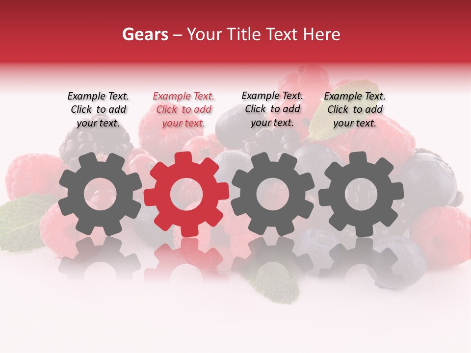 Food Ripe Fruits PowerPoint Template