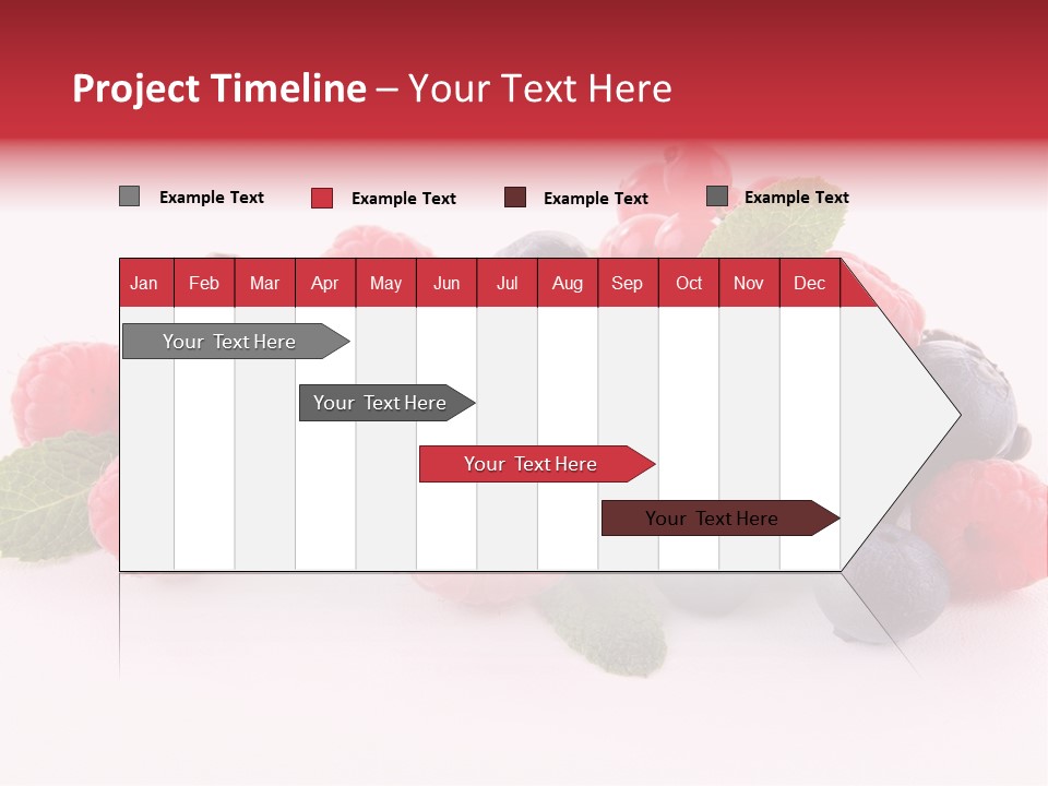 Food Ripe Fruits PowerPoint Template